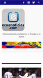 Mobile Screenshot of ecuanoticias.com